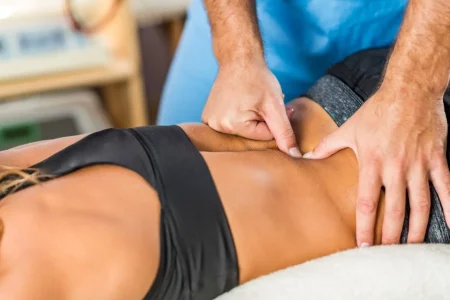 Massage dos anti-douleur